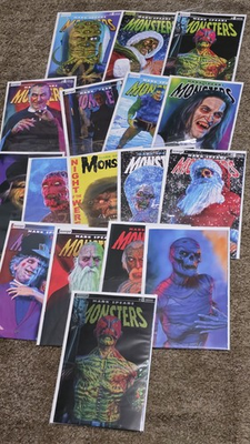 #ad #ad Lot of 17 Mark Spears Monster and The Wolf #1 Variant Covers amp; 1 Ratio Foil $39.99