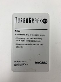 Raiden - TurboGrafx-16 (PC Engine) HuCard Only