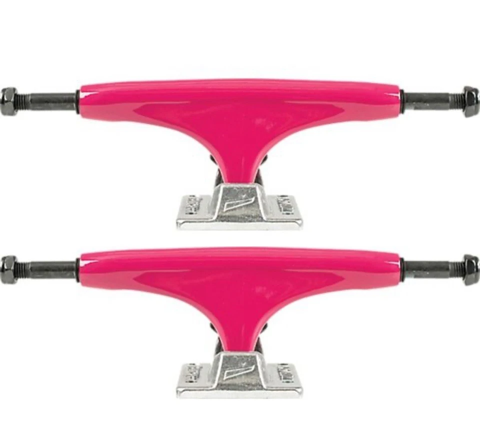 Tensor Trucks Alloy Aqua / Polished Trucks - 5.25" Hanger 7.75" Axle (Set of 2)