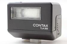 MINT Contax TLA200 Black Shoe Mount TTL Flash For Contax G1 G2 From JAPAN