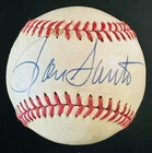 Ron Santo Signed Official NL Baseball Vintage ONL Ball w/ Letter HOFer Cubs
