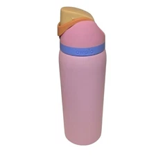 Owala FreeSip 32oz Stainless Steel Water Bottle Insulated with Straw Pink Purple