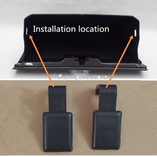 2pcs Glove Box Hook Mr298216 For Mitsubishi Pajeromontero V43w V45w