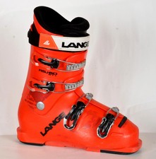 Lange RSJ 60 Full Red - Scarpe Da Sci Usate Junior