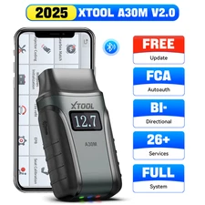 XTOOL A30M V2.0 OBD2 Scanner Full Bidirectional Lifetime Free Update Diagnostic 