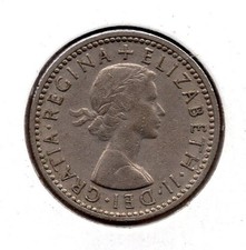 1955 Great Britain 6 Pence (1567)