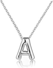 Personalized Gold Initial Necklace for Girls  Teens - Trendy Birthday Gift