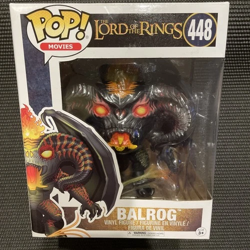 Funko Pop Balrog 448 The Lord Of The Rings Movies Vinyl Figure