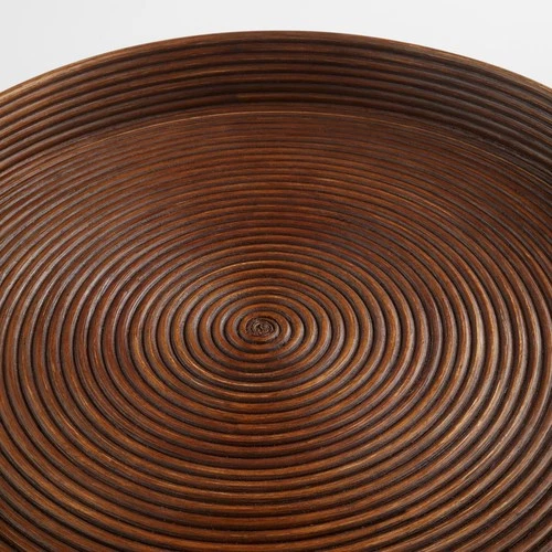 Cyan Design 11717 Papeete Brown Tray, Large - Picture 7 of 7