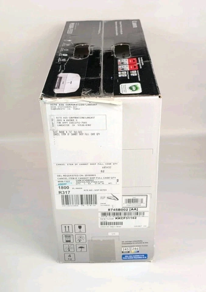 HP DeskJet 3050 All-In-One Inkjet Printer Black J610a Print Scan Copy NEW IN BOX - Image 2 of 4