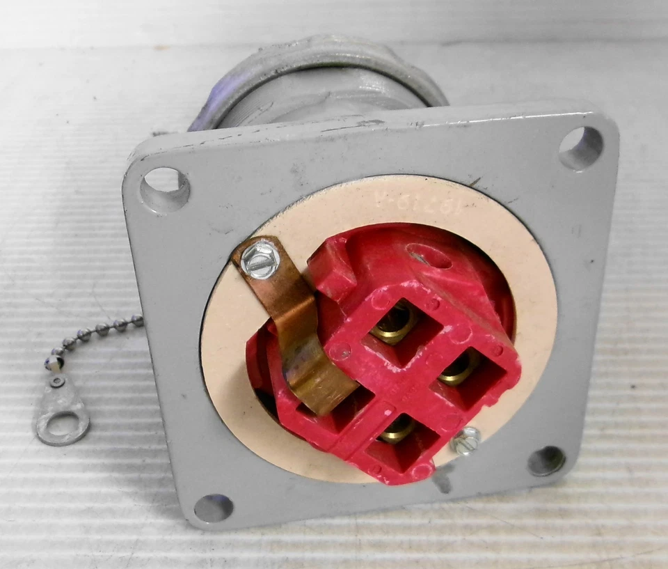 Crouse Hinds AR648 Arktite Body Grounded Receptacle 60A 3W 4P 600VAC 250VDC - Image 2 of 4