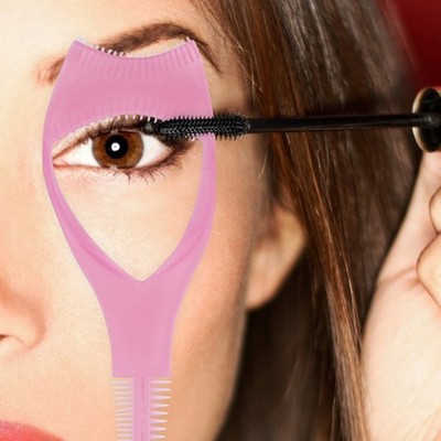 18Pcs 3-in-1 Mascara Shield Applicator Eyelash Applicator Tool