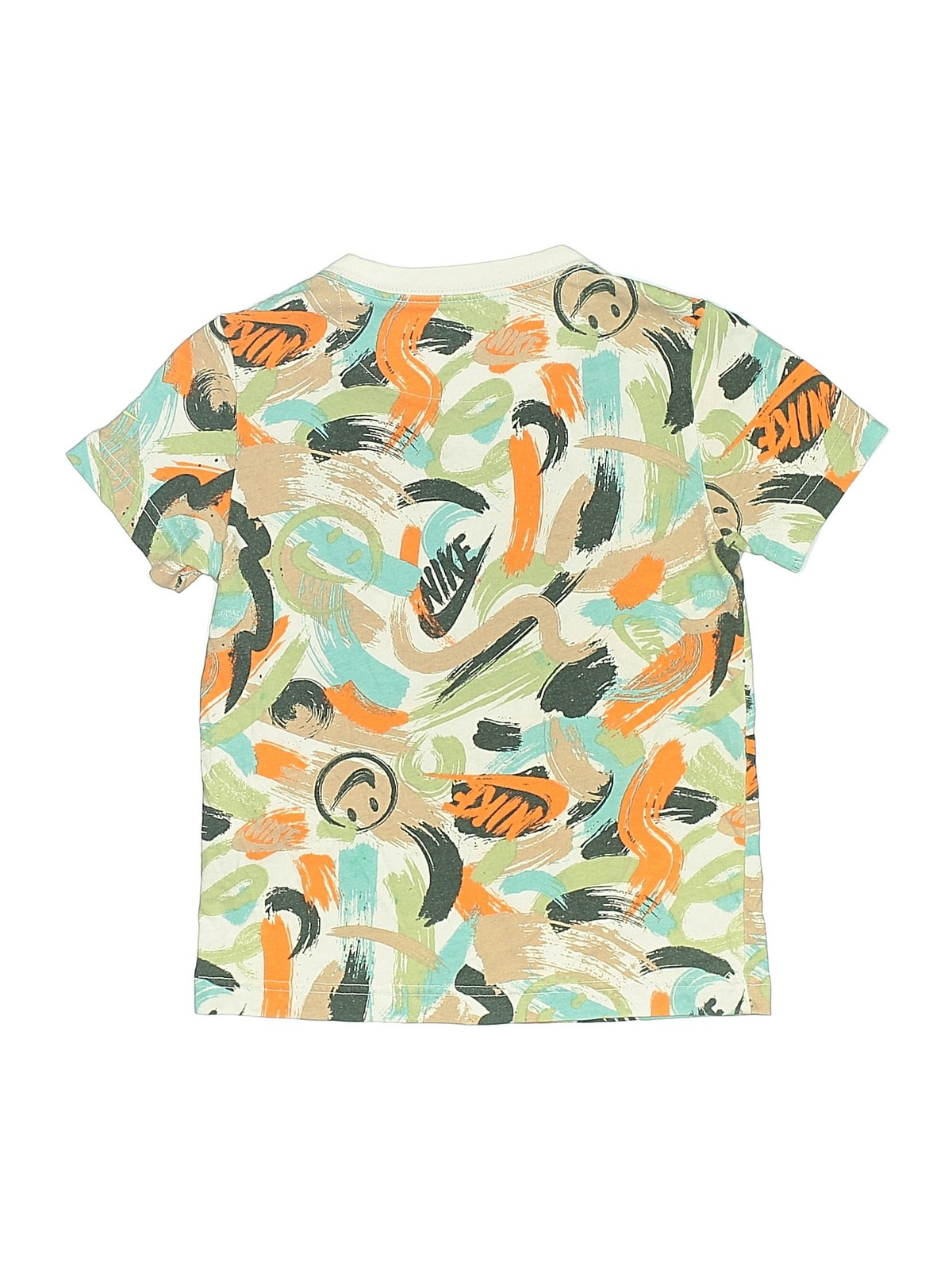 Nike Boys Green Short Sleeve T-Shirt 6 thumbnail 2