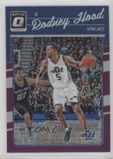 2016-17 Panini Donruss Optic Purple Prizm Rodney Hood #53 fm0