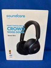 soundcore Space One Active Noise Cancelling Headphones-A3035Z11-Black-NEW