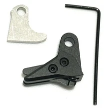 Sj Precision Parts Black 6061 Aluminum Glock Gen 3  Trigger Shoe V3 Rounded 316