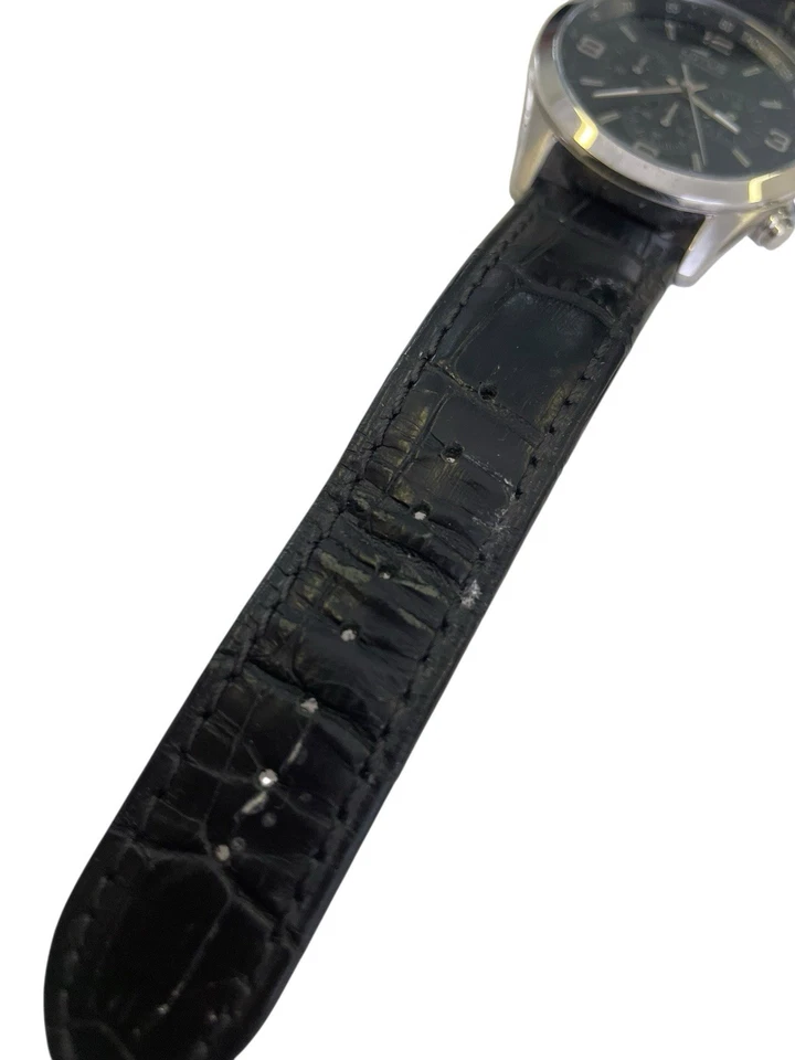 Lotus Chronography Black Stainless Steel 18155 Men's Watch Gift - NOT Working - image 4 of 4