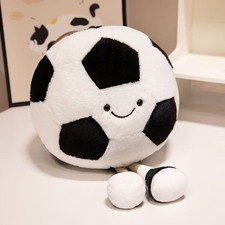 Jellycat Amuse Bull Soccer Ball Plush Toy-Christmas gifts With Tag Dust Bag-25cm