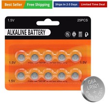 10 Pack-SR920SW Watch Battery 370/371 AG6 Button Cell Battery for Watches, Th...