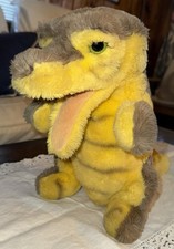 Steiff Loch Ness Monster Cosy Nessy Yellow/Brown 11  T 17  L 1981 Western Germany