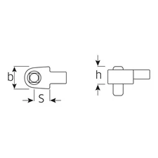 Stahlwille Calibrating Square Drive Insert Tool size20 External 1/2 Size of