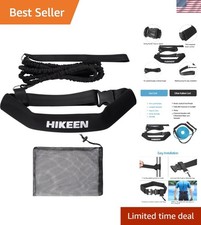 Swimming Training Belt - 4M Tether for Swim in Place, Stationary Harness, Aqu...