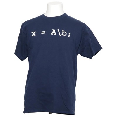 Hanes, T-shirt, Größe: L, Blau, Print, Herren #XqV