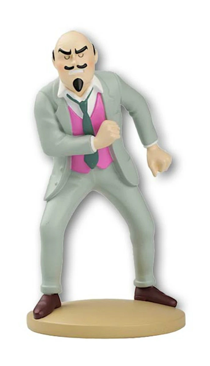 FIGURINE DOCTEUR MULLER EN RESINE AVEC CERTIFICAT et LIVRET - NEUF coll. Tintin