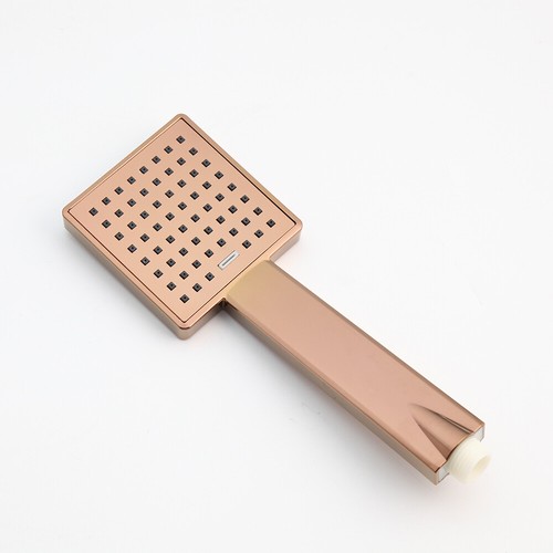 Set rubinetto doccia bagno oro rosa 8" soffione doccia a pioggia + spruzzatore manuale valore quadrato - Foto 7 di 12