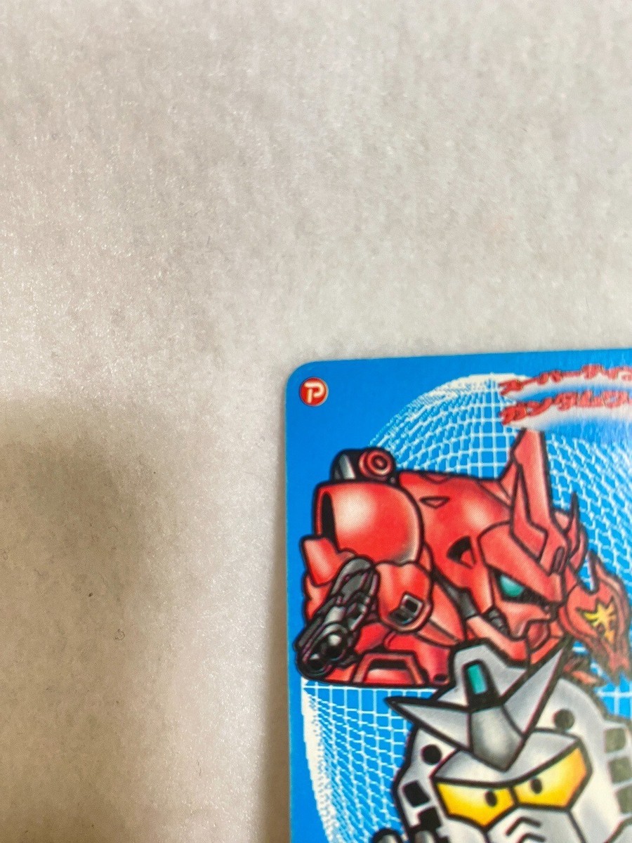 SD Gundam ZZ Gundam Amada Playing Card Vintage Deformed From Japan