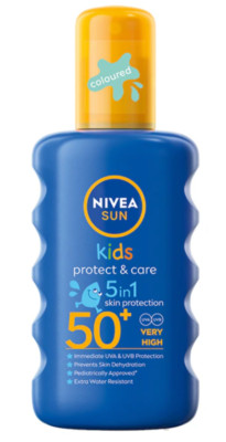 NIVEA KIDS Suncsreen spray protection from sun SPF50, 200 ml | 6.76 FL. OZ