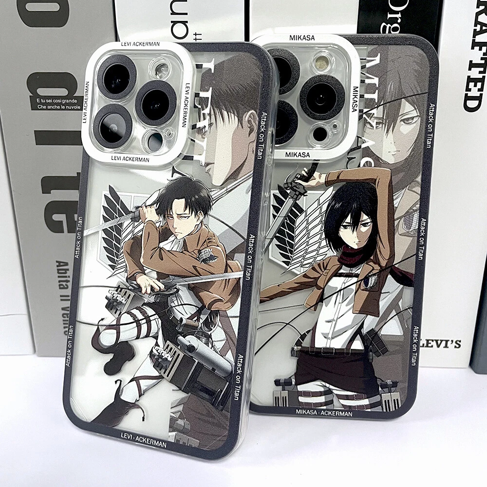 Attack on Titan Phone Case For IPhone 15 14 13 12 11 Pro Max Mini Xs Xr 8  Plus