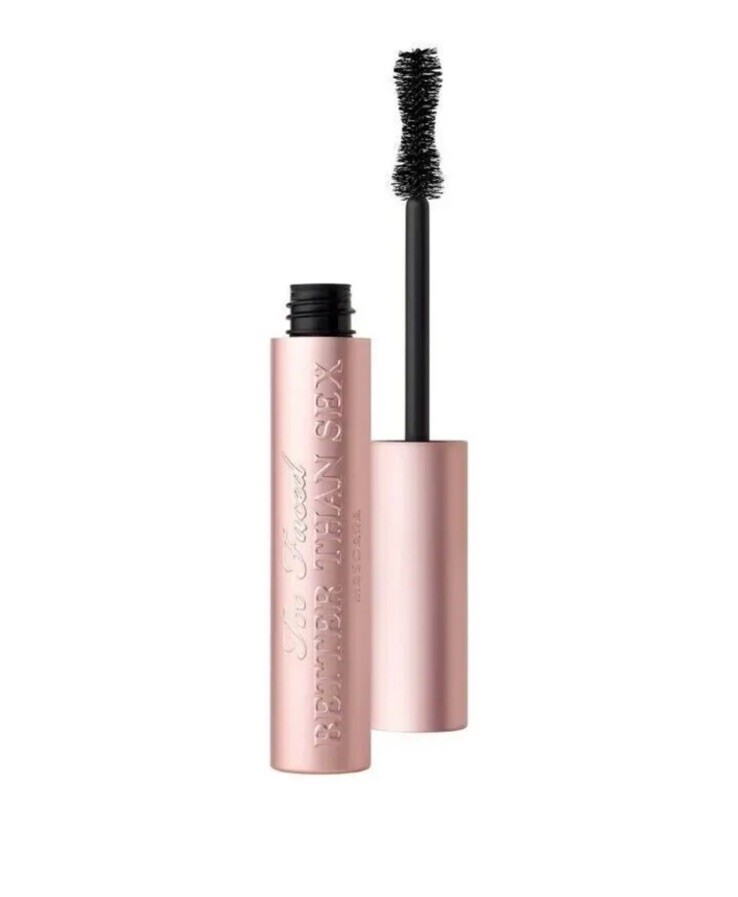 Too Faced Better Than Sex Mascara in Black 8ml Boxed Waterprof Mascara