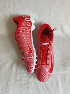 nike vapor edge team white men's football cleat