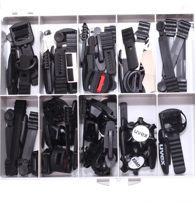 UVEX Replacement Helmet Parts Kit C419001-6200 Plastic Hardware