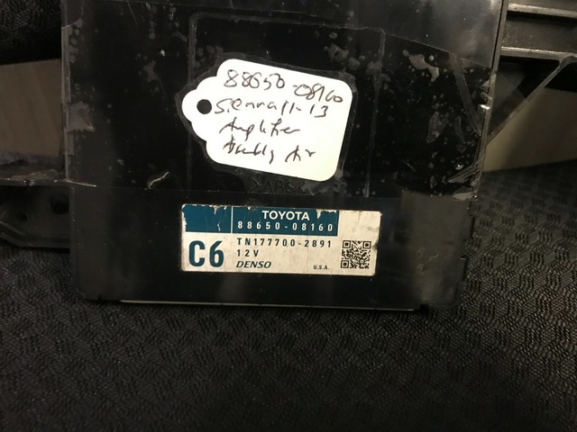 A c amplifier toyota