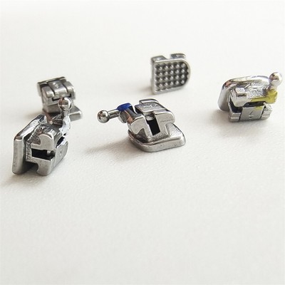 AZDENT Apparecchi Ortodontici Dentali Mini Standard Rosso MBT 022