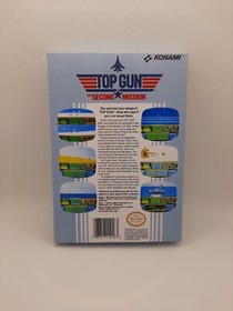 NES - Top Gun: The Second Mission - Box Cover ONLY