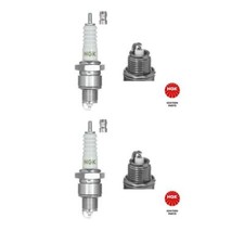 2x NGK 3975 Zündkerze für Skoda Opel Fiat Volvo Ford Citroën Talbot Wartburg DAF