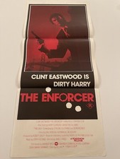 The Enforcer Australian Daybill Movie Poster Clint Eastwood Dirty Harry
