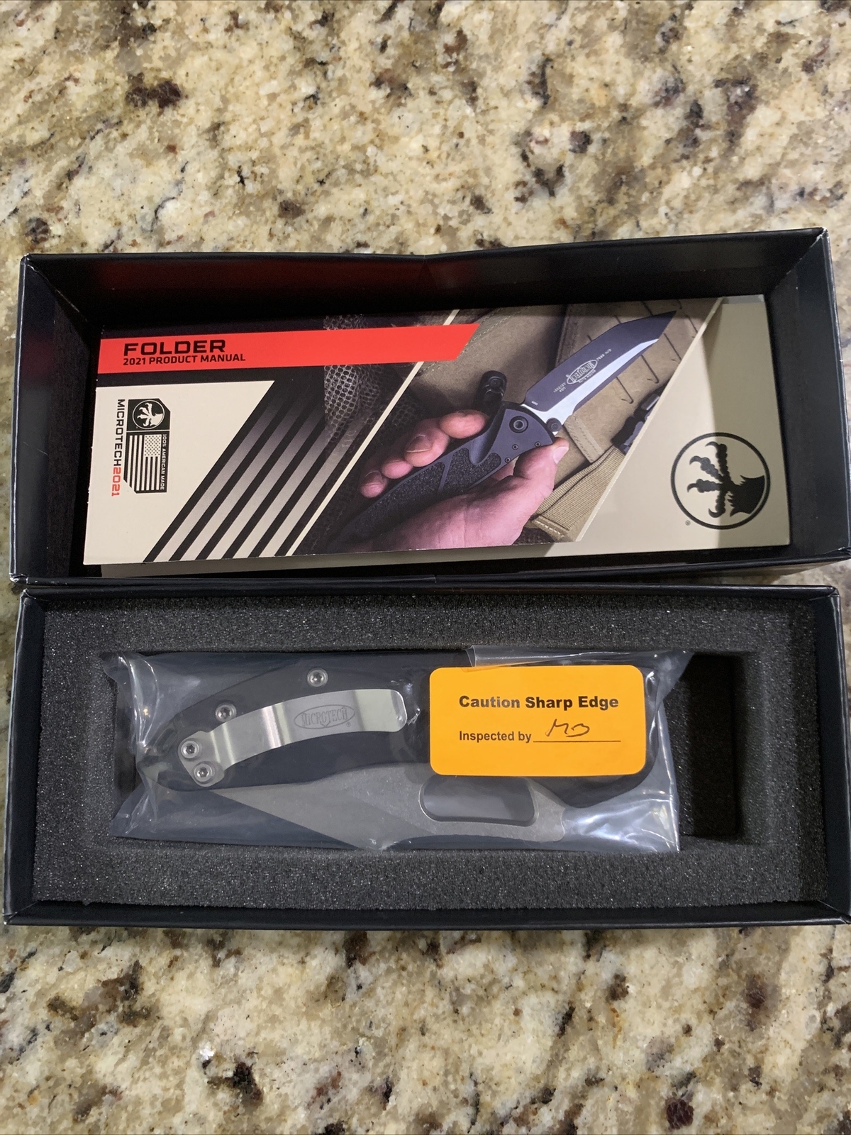 Microtech Knife Stitch A S/E Stonewash Standard eBay