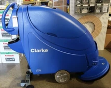 CLARKE ENCORE L17 WALK BEHIND SCRUBBER, USED, NO HOUR METER, VERY CLEAN