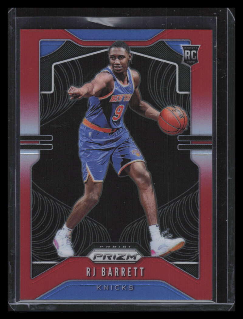 2019-20 Panini Prizm Prizms Red Refractor 250 RJ Barrett Rookie 227/299