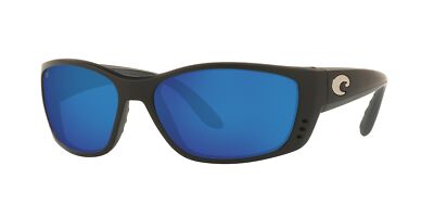 COSTA DEL MAR 6S9054F 06 Fisch Omnifit Mt Black Blue Mir 64 mm Men's Sunglasses