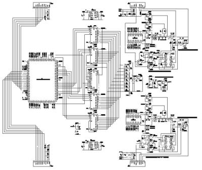 Ultra Analog D20400A-C025 schematic diagram (only!)