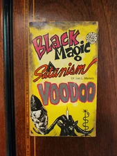 BLACK MAGIC - SATANISM - VOODOO DR. LEO L. MARTELLO 1972 HC PUBLISHERS VINTAGE
