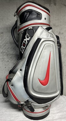 Nike 20XI Cox Classic Pro-Am Silver Golf Bag • 6-Way Divider