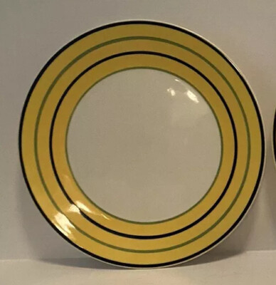 Paganossin Isadora  Ironstone Treviso Lax #10  Plates Italy 8.25'' Set of 4