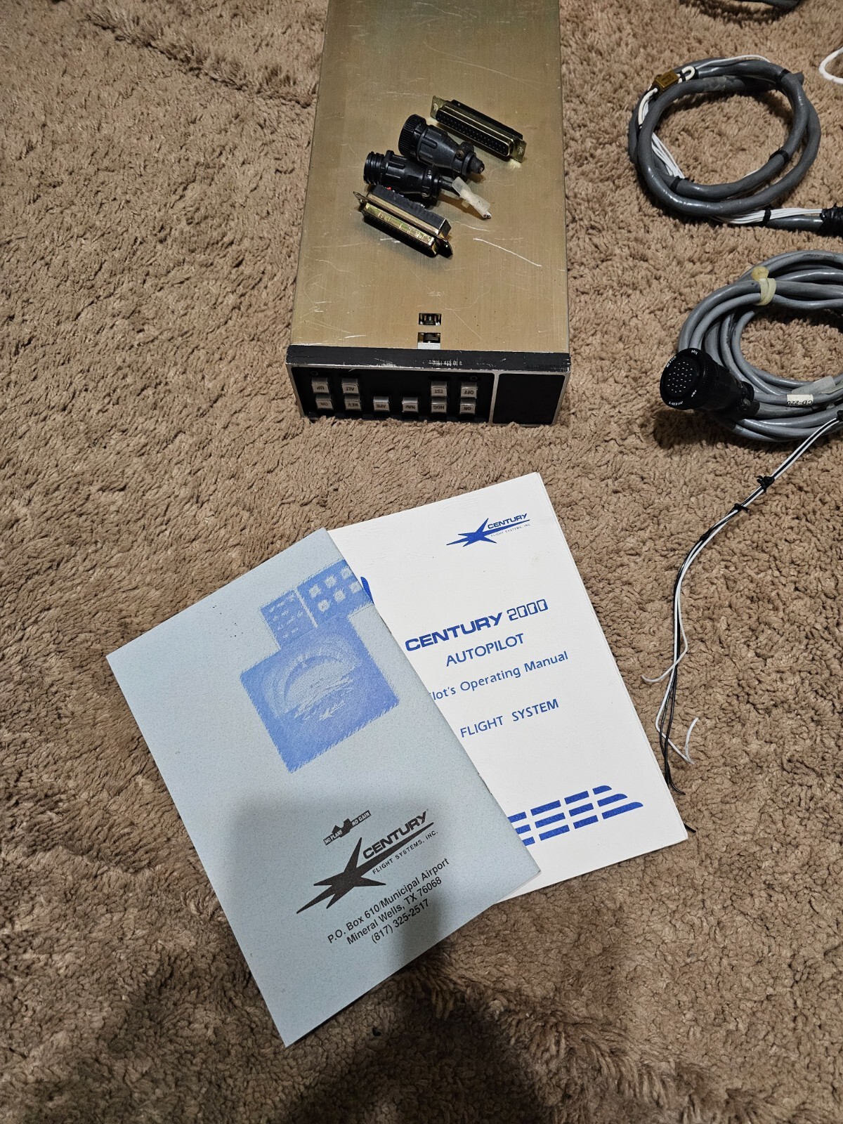 COMPLETE CENTURY 2000 28V AUTOPILOT SYSTEM OUT OF CESSNA 182Q AK988