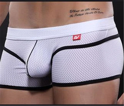 NUEVO Hombre Calzoncillos Boxer Malla Seda Hielo Transpirables Calzoncillos Ropa Interior Sin Costuras - Imagen 9 de 19